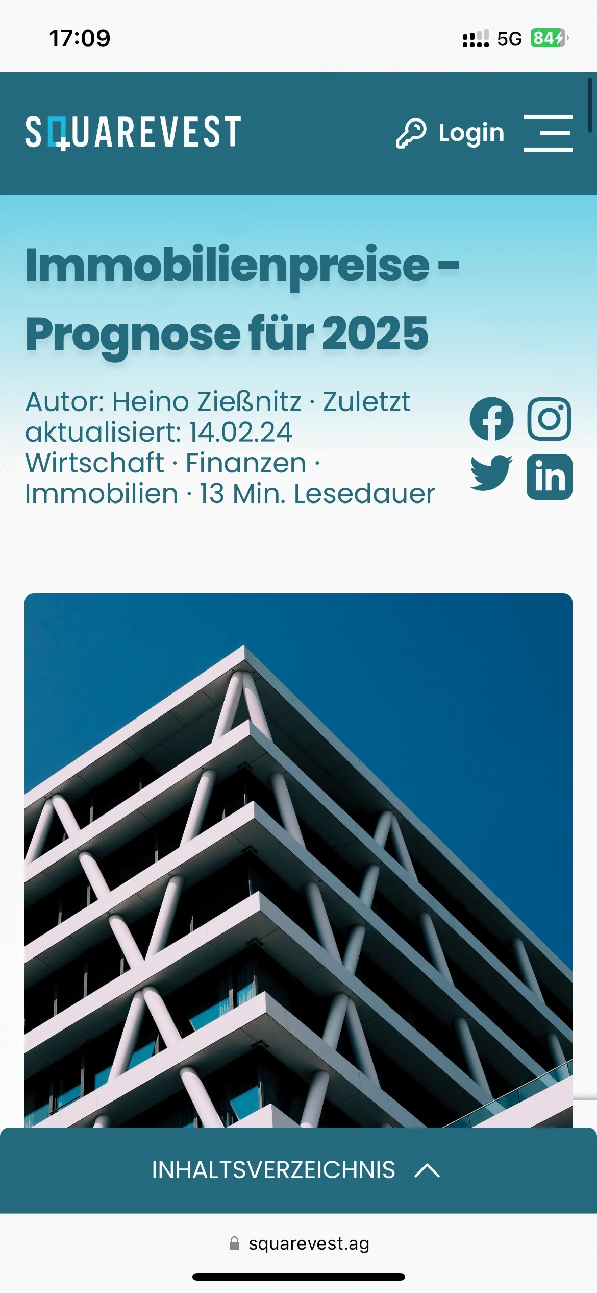 Smartphone, Squarevest Investment