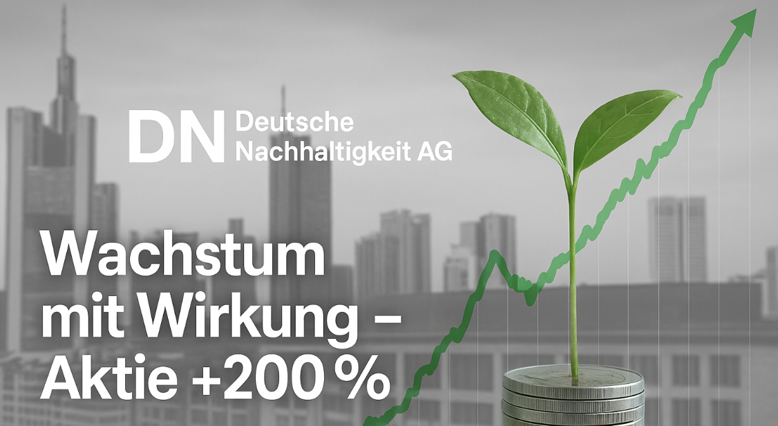 Deutsche Nachhaltigkeit im Höhenflug: Aktie steigt um 200% - Titelbild