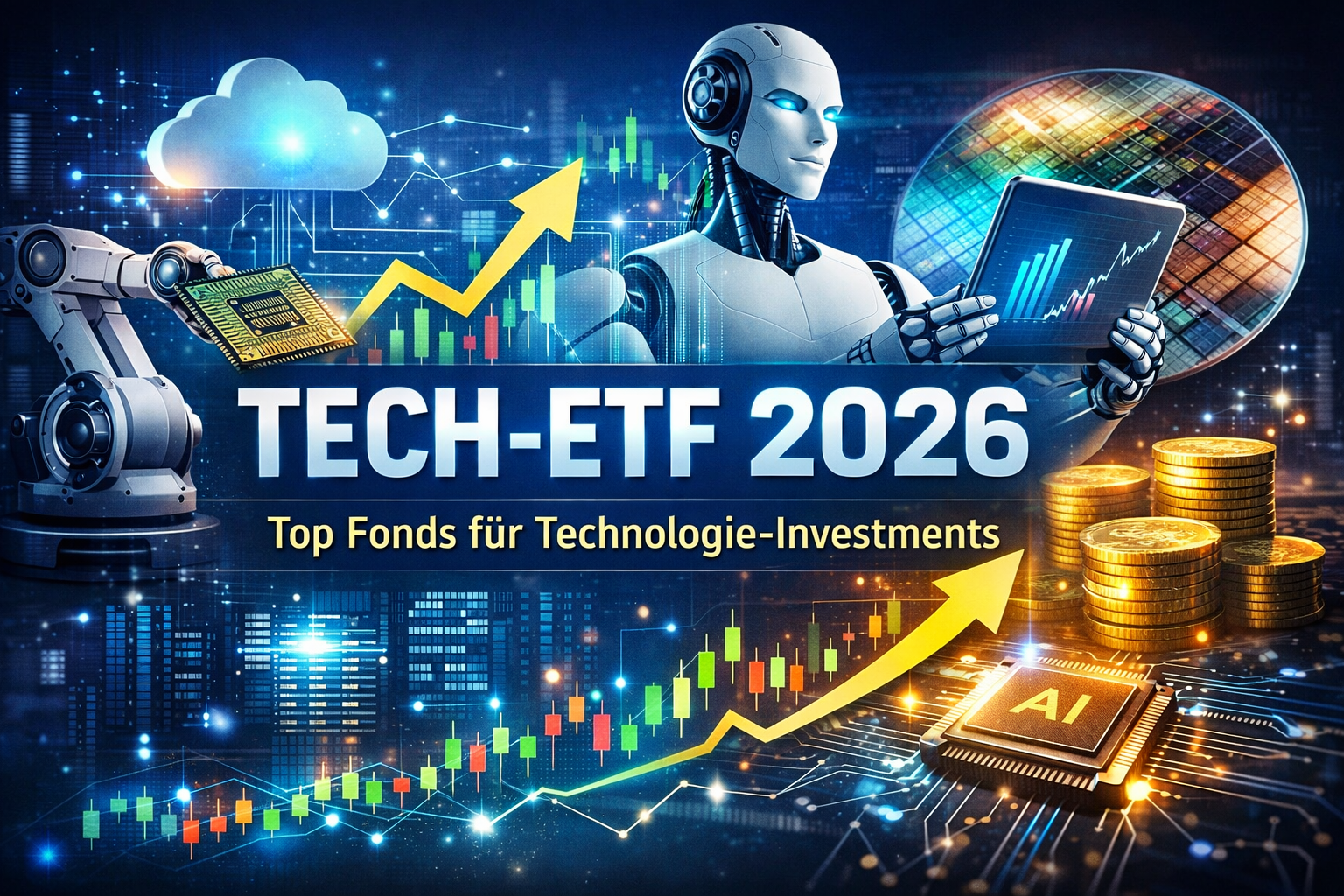Tech-ETFs: Top Fonds für Technologie-Investments - Titelbild