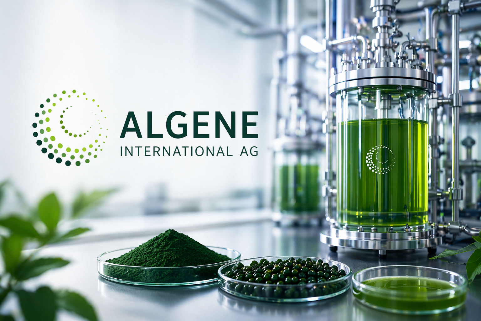Algene International AG: industrielle Mikroalgen neu gedacht für regulierte Märkte - Titelbild