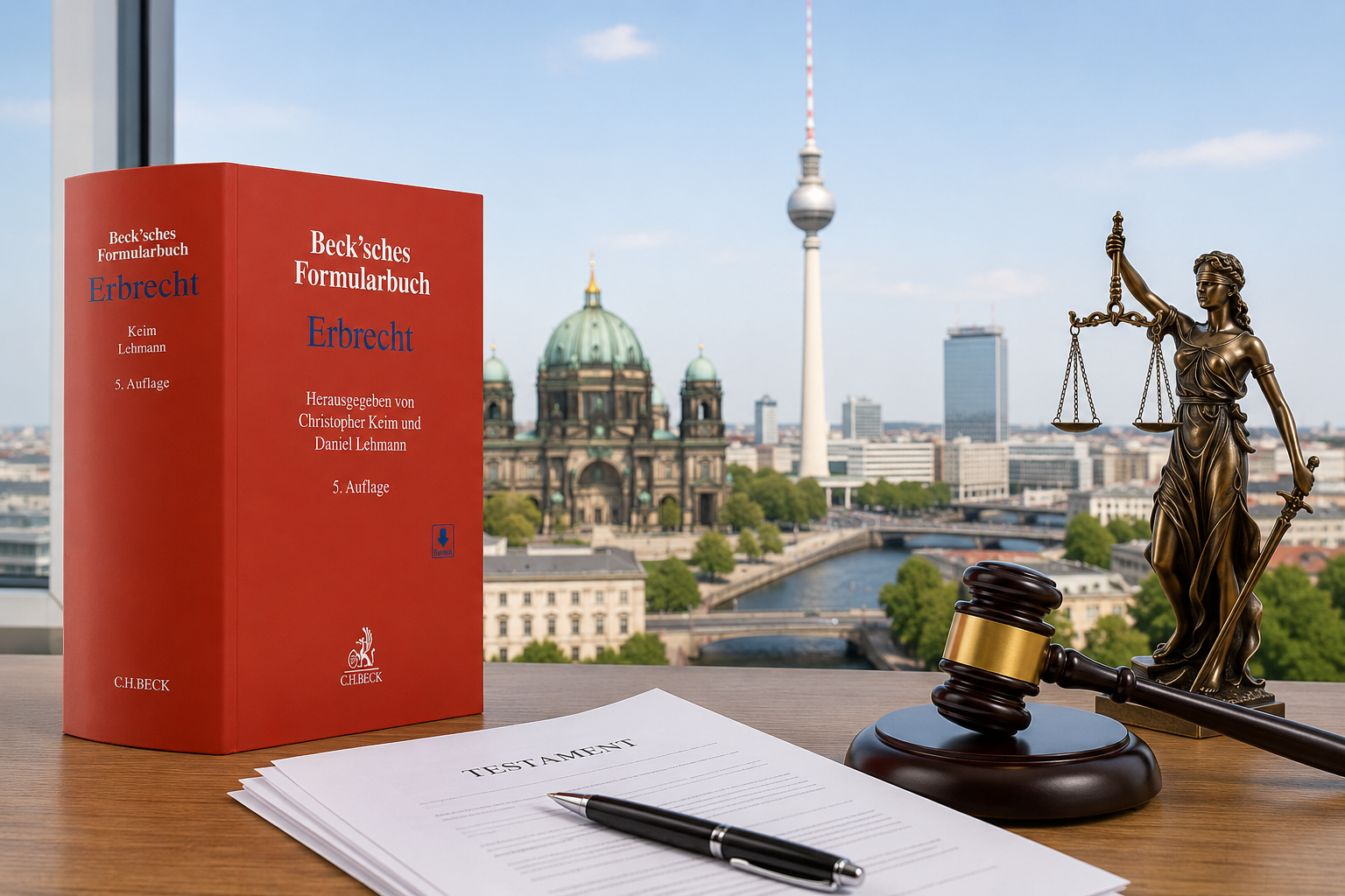 Bester Anwalt für Erbrecht in Berlin: Kanzleien im Vergleich bei Pflichtteil, Testament und Nachlass - Titelbild