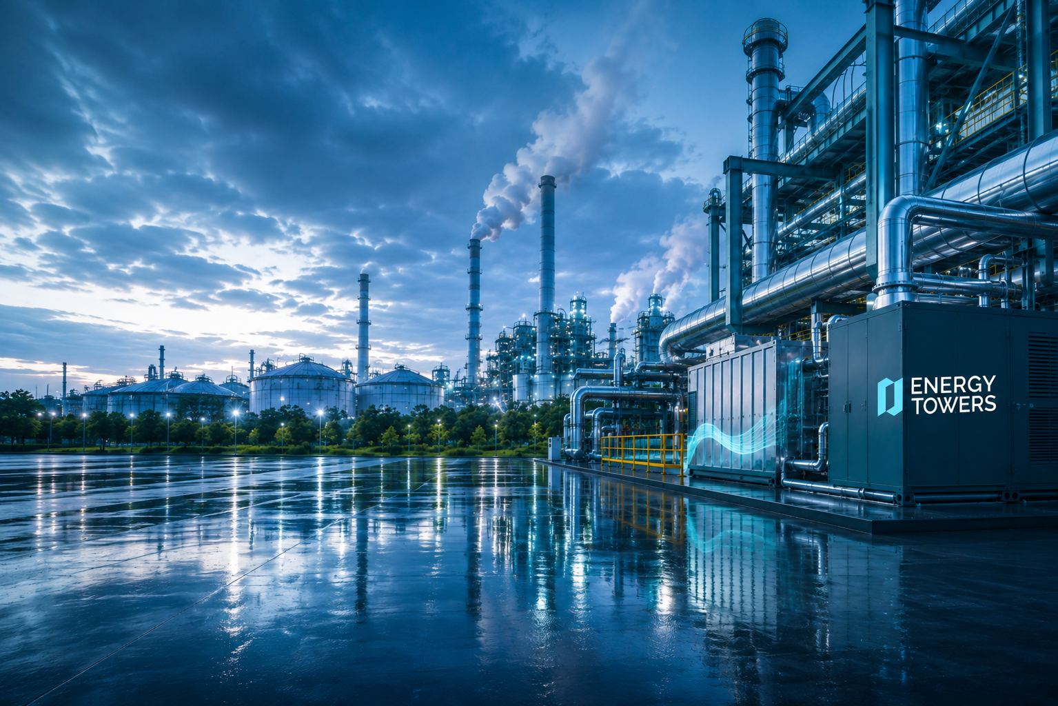 Energy Towers Erfahrungen: Neue Potenziale für industrielle Abwärme - Titelbild