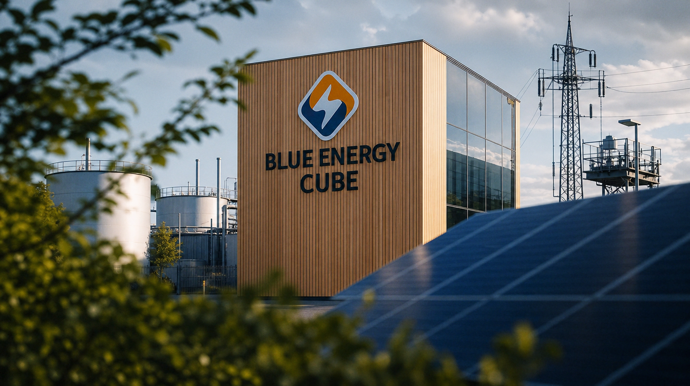 Der Blue Energy Cube und die Zukunft der Wärmeversorgung - Titelbild
