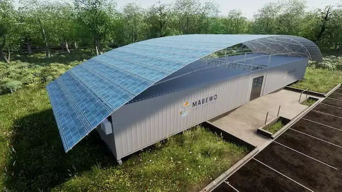 Der mobile Solar-Dome der Schweizer MABEWO AG lässt sich zum Beispiel als Gewächshaus (Green-Dome) oder Wohnhaus (Tiny House) einsetzen © MABEWO AG