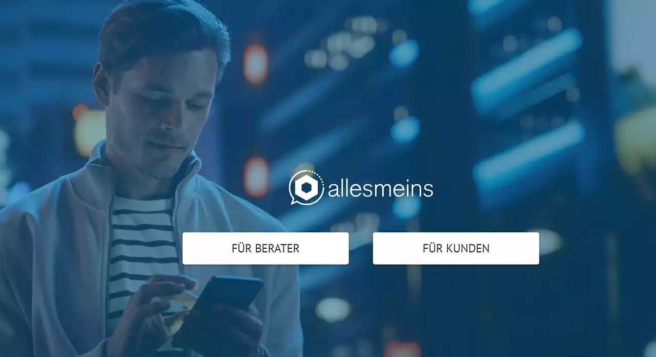 Der digitale Finanzmanager „allesmeins“ ermöglicht Endkunden einen schnellen Überblick über ihre gesamten Versicherungsverträge, dabei bleibt aber die Verbindung zum Berater erhalten. 
