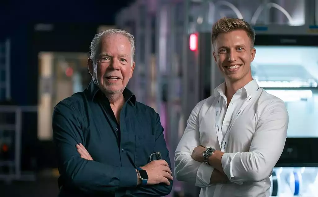 Andy Middleton, Senior Vice President Ultimaker, Julian Rockstein, Gründer und Geschäftsführer Rockstein Consulting